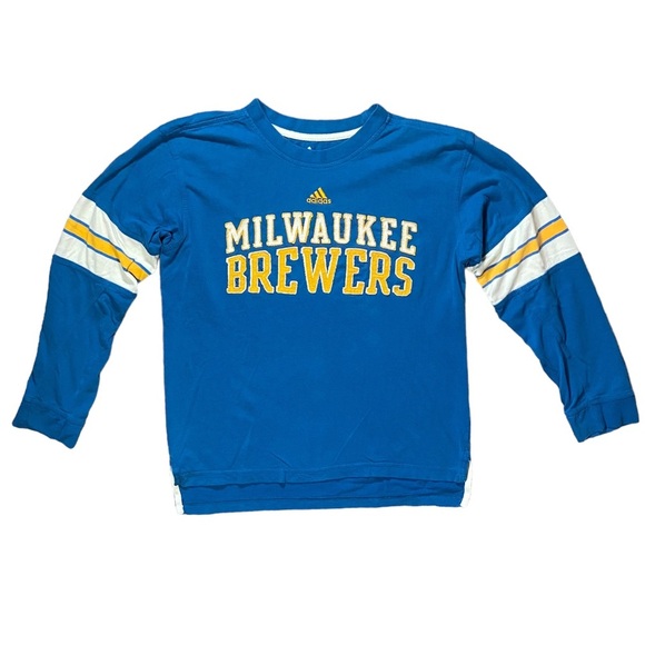 adidas Other - Adidas Milwaukee‎ Brewers Long Sleeve Size Large